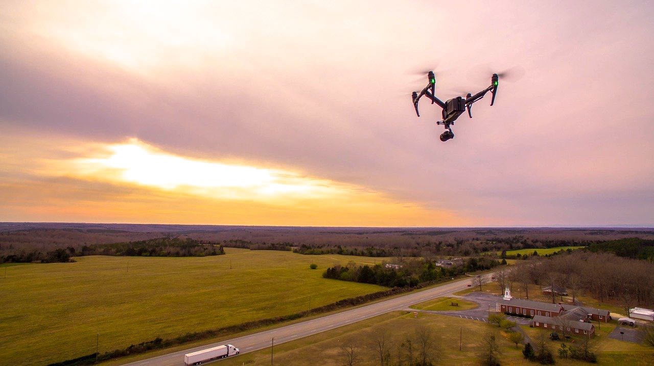 Drone Filming Video Production Overcast MAX